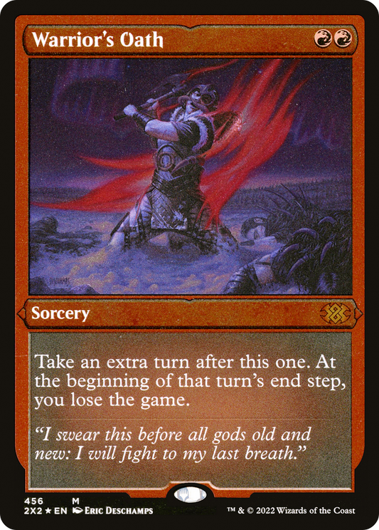 Warrior's Oath (2X2-456) (Etched Foil)