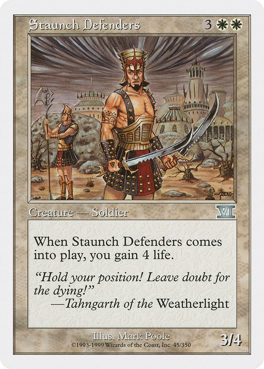 Staunch Defenders (6ED-045)