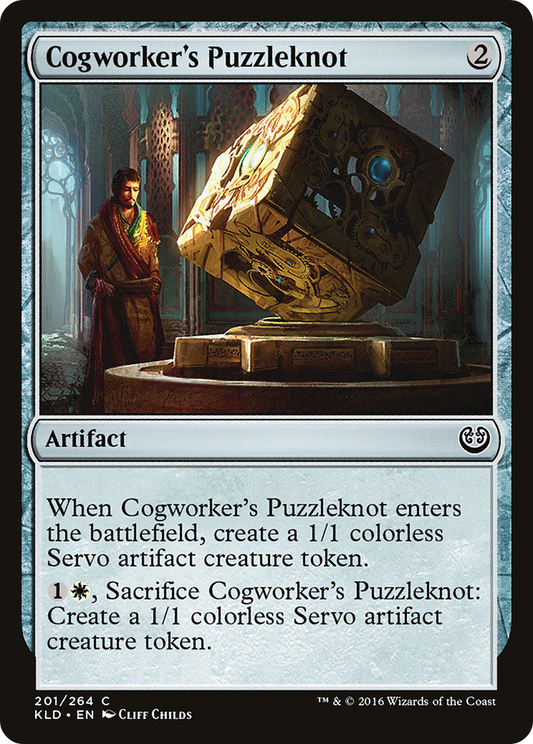 Cogworker's Puzzleknot (KLD-201) (Foil)