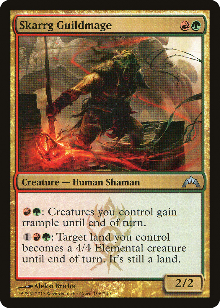 Skarrg Guildmage (GTC-196) (Foil)
