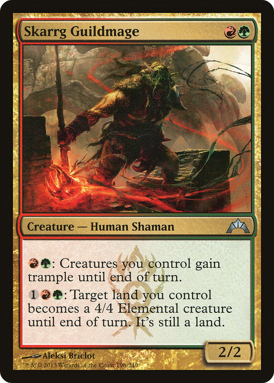 Skarrg Guildmage (GTC-196) (Foil)