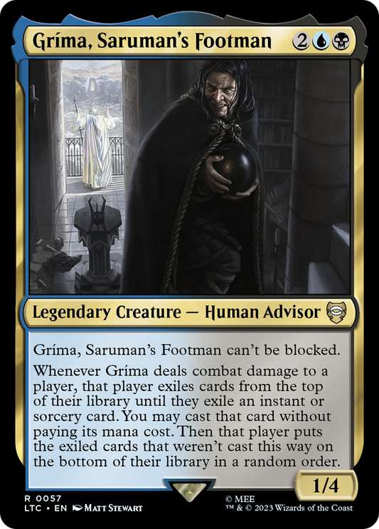 Gríma, Saruman's Footman (LTC-057)