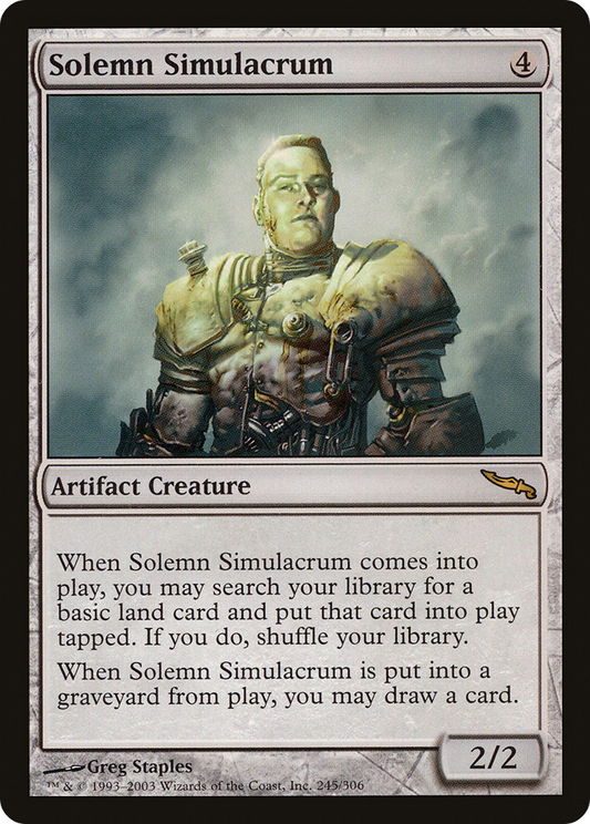 Solemn Simulacrum (MRD-245) (Foil)