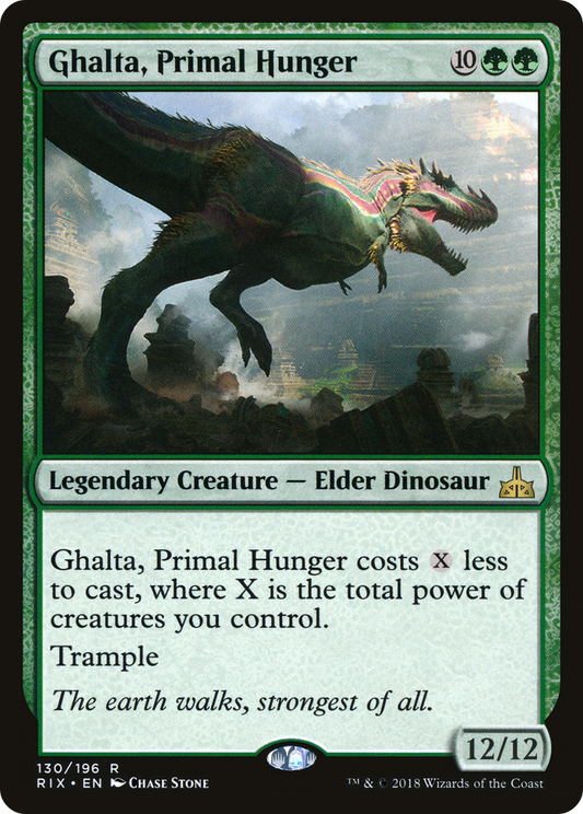 Ghalta, Primal Hunger (RIX-130) (Foil)