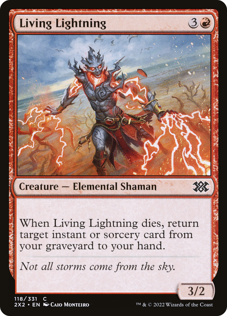 Living Lightning (2X2-118) (Foil)