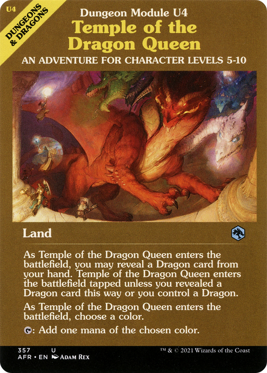 Temple of the Dragon Queen (AFR-357) (Showcase)