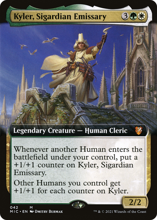 Kyler, Sigardian Emissary (MIC-042) (Extended Art)