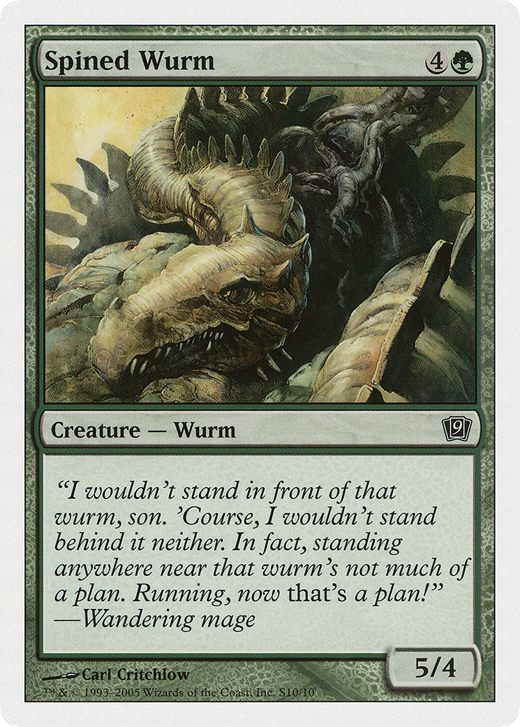 Spined Wurm (9ED-S10)