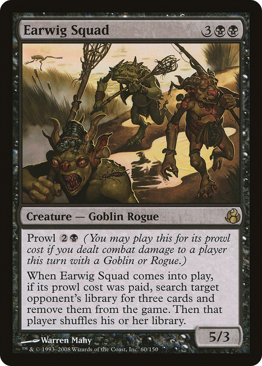 Earwig Squad (MOR-060) (Foil)