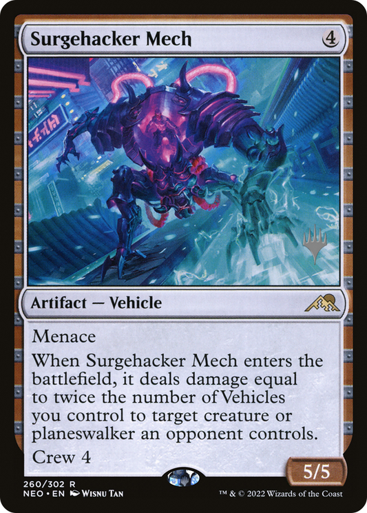 Surgehacker Mech (PPNEO-260P) (Foil)