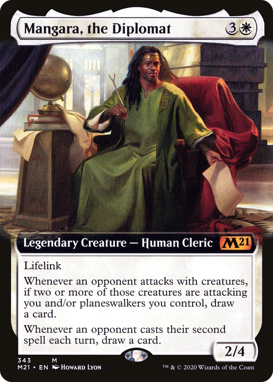 Mangara, the Diplomat (M21-343) (Extended Art)