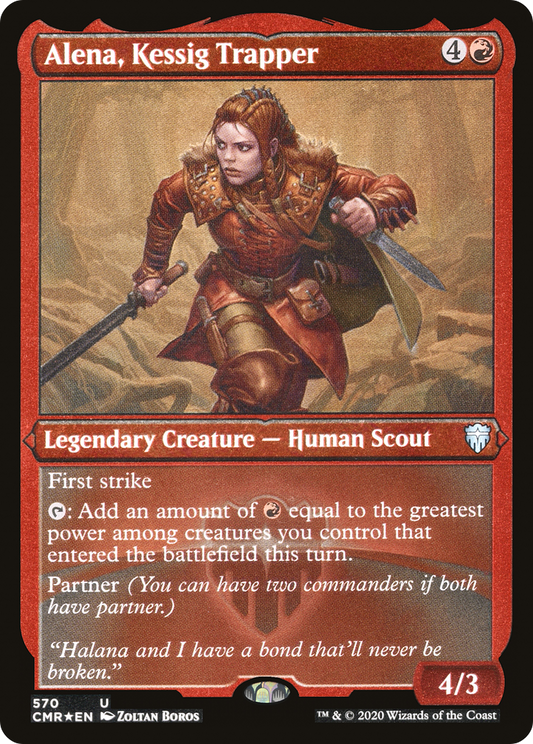 Alena, Kessig Trapper (CMR-570) (Etched Foil)