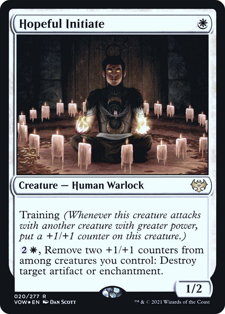 Hopeful Initiate (PRE-20S) (Foil)