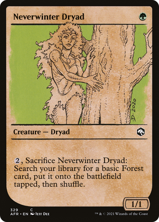 Neverwinter Dryad (AFR-329) (Showcase) (Foil)