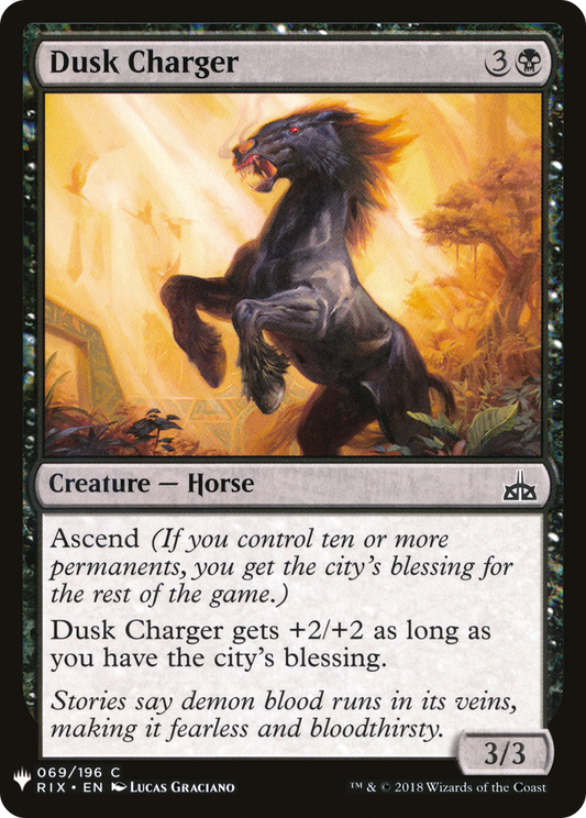 Dusk Charger (LIST-RIX-69)