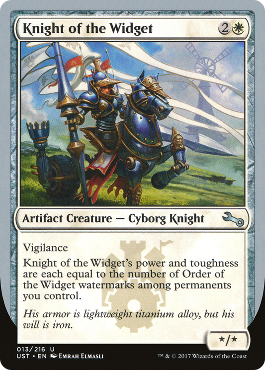 Knight of the Widget (UST-013)