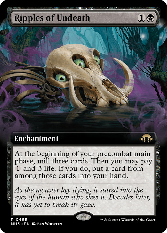 Ripples of Undeath (MH3-455) (Extended Art) (Foil)