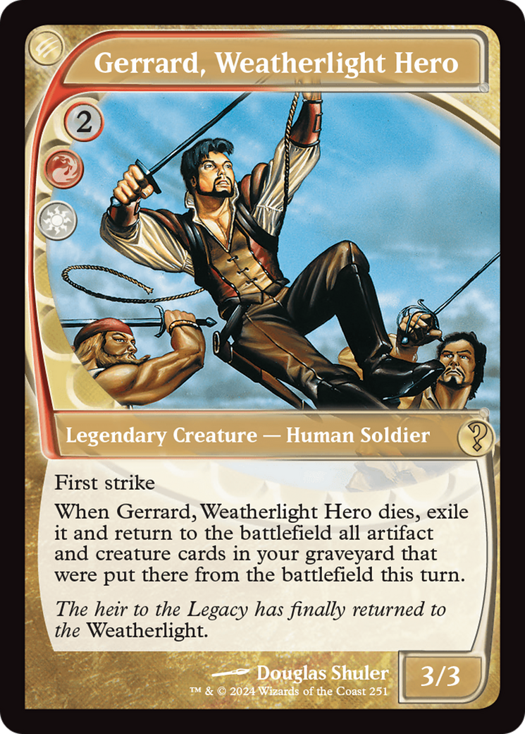 Gerrard, Weatherlight Hero (MB2-251) (Foil)