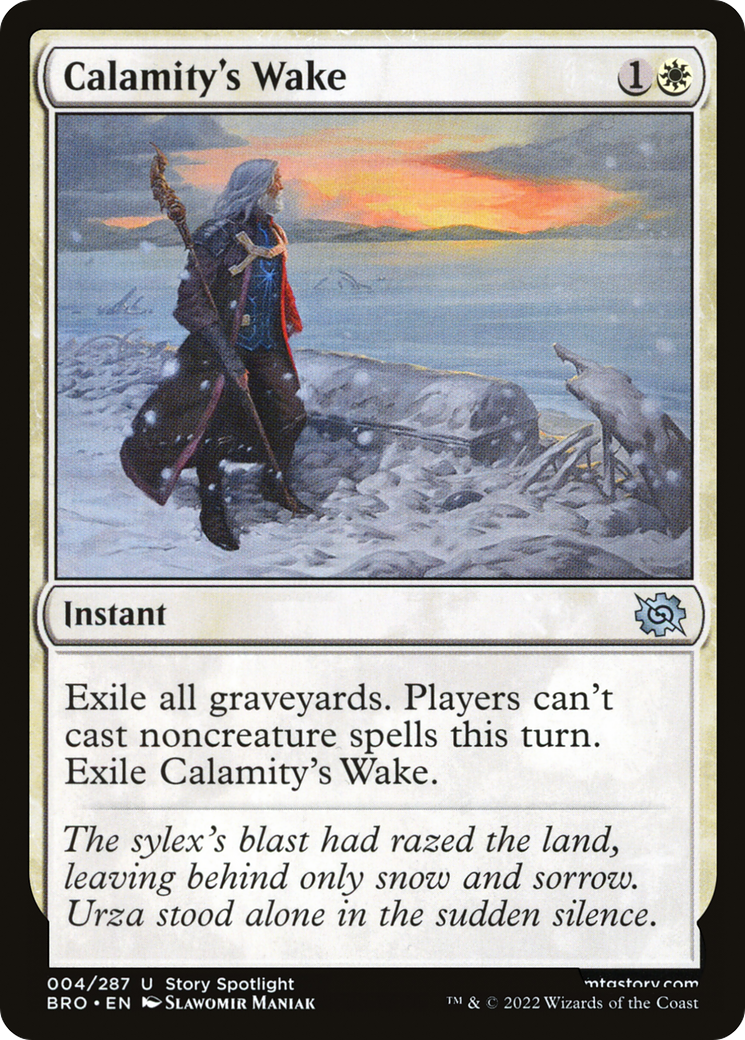 Calamity's Wake (BRO-004) (Foil)