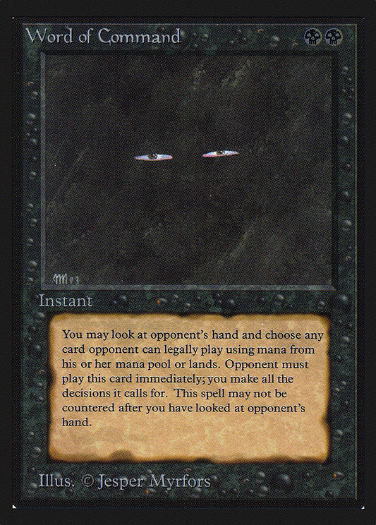 Word of Command (CED-137)