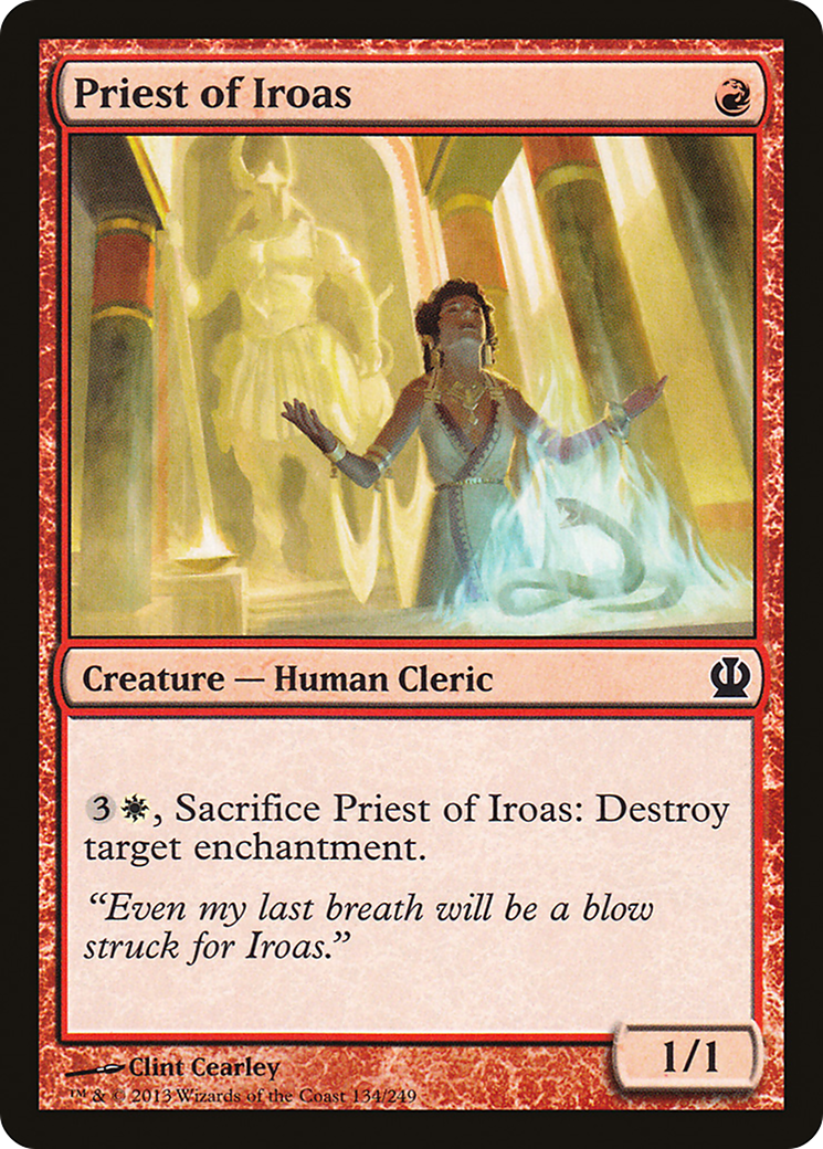 Priest of Iroas (THS-134) (Foil)
