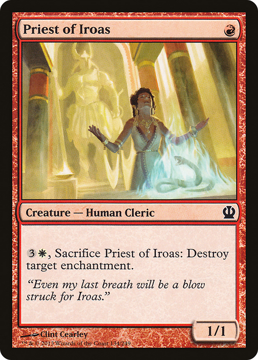 Priest of Iroas (THS-134) (Foil)