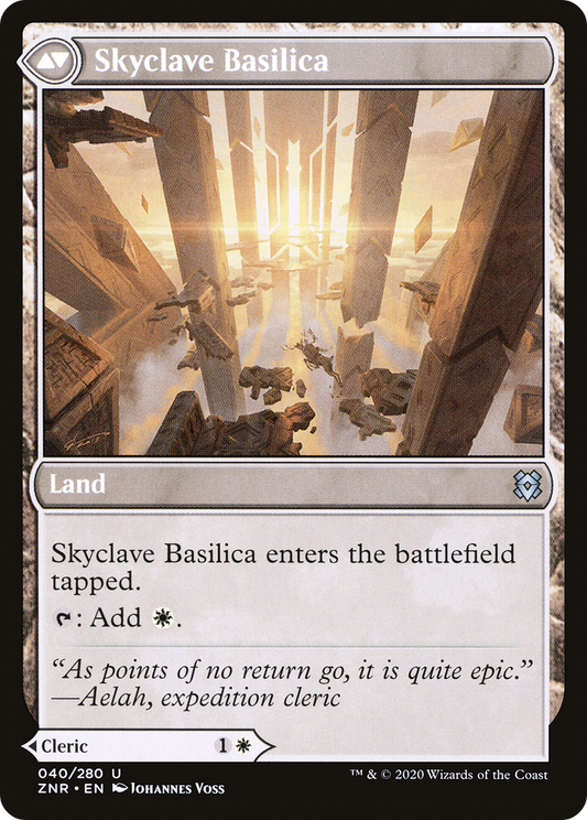 Skyclave Cleric // Skyclave Basilica (ZNR-040)