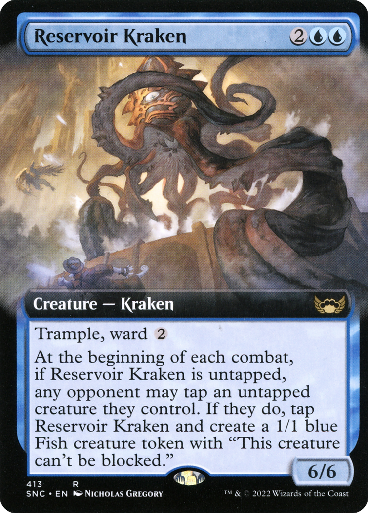 Reservoir Kraken (SNC-413) (Extended Art) (Foil)