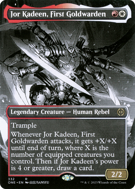 Jor Kadeen, First Goldwarden (ONE-332) (Showcase) (Borderless)