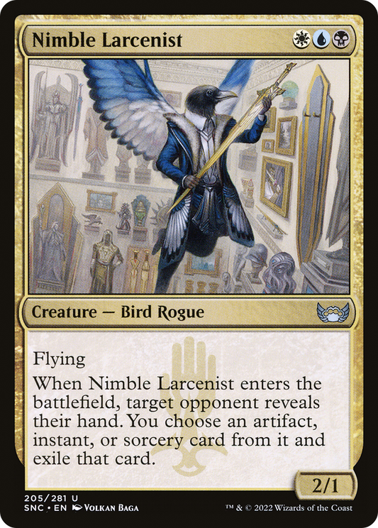 Nimble Larcenist (SNC-205) (Foil)
