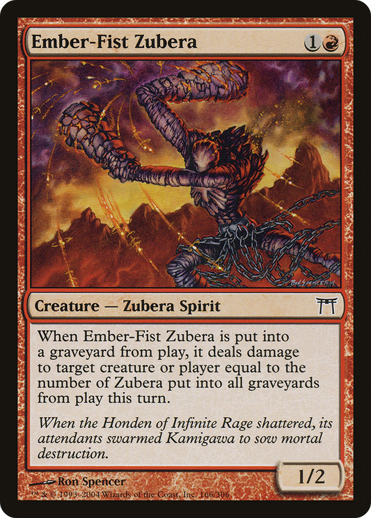 Ember-Fist Zubera (CHK-166) (Foil)