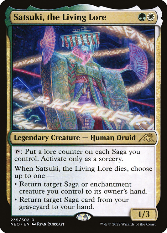 Satsuki, the Living Lore (NEO-235) (Foil)