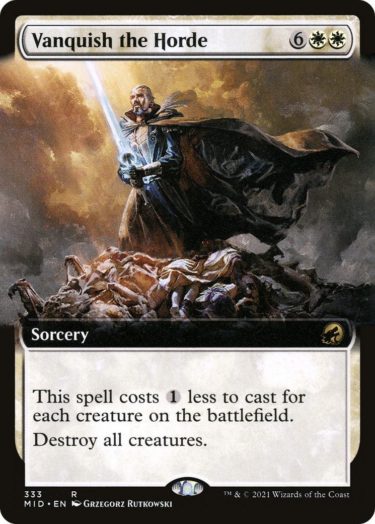 Vanquish the Horde (MID-333) (Extended Art) (Foil)