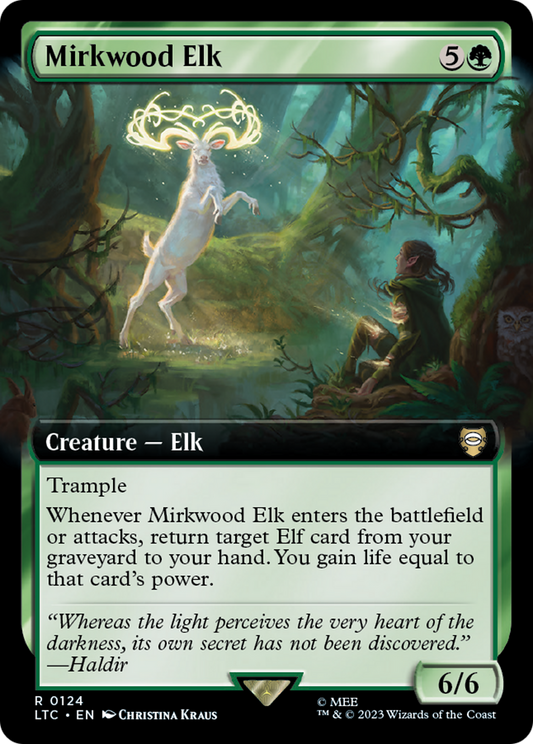 Mirkwood Elk (LTC-124) (Extended Art)