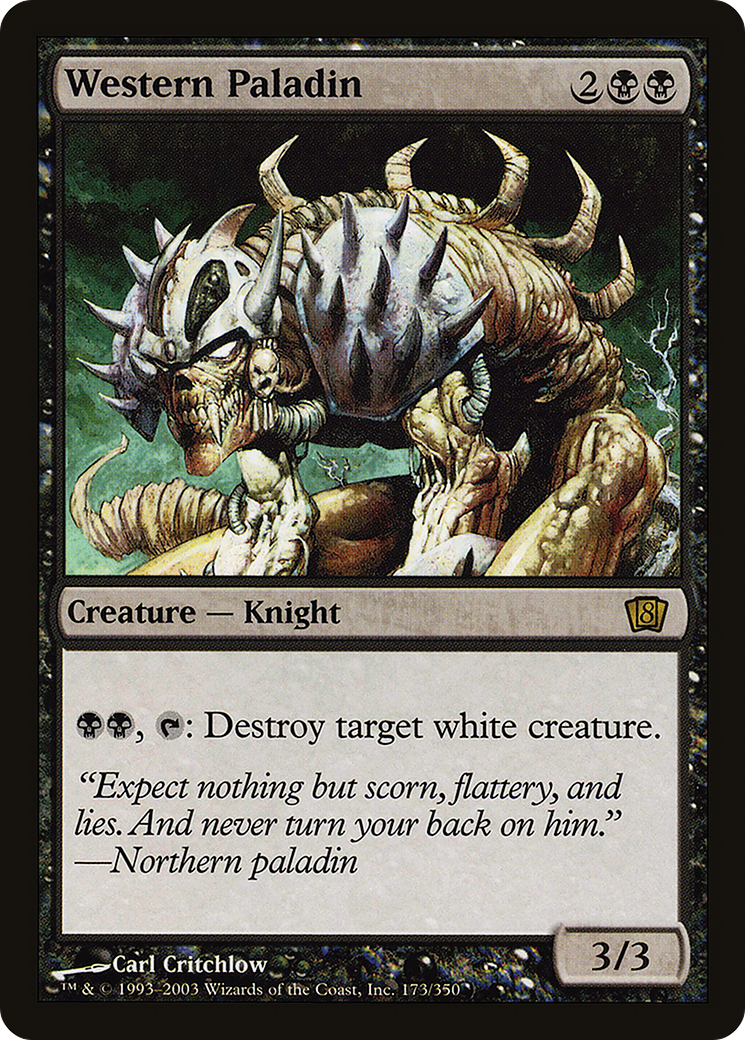 Western Paladin (8ED-173★) (Foil)