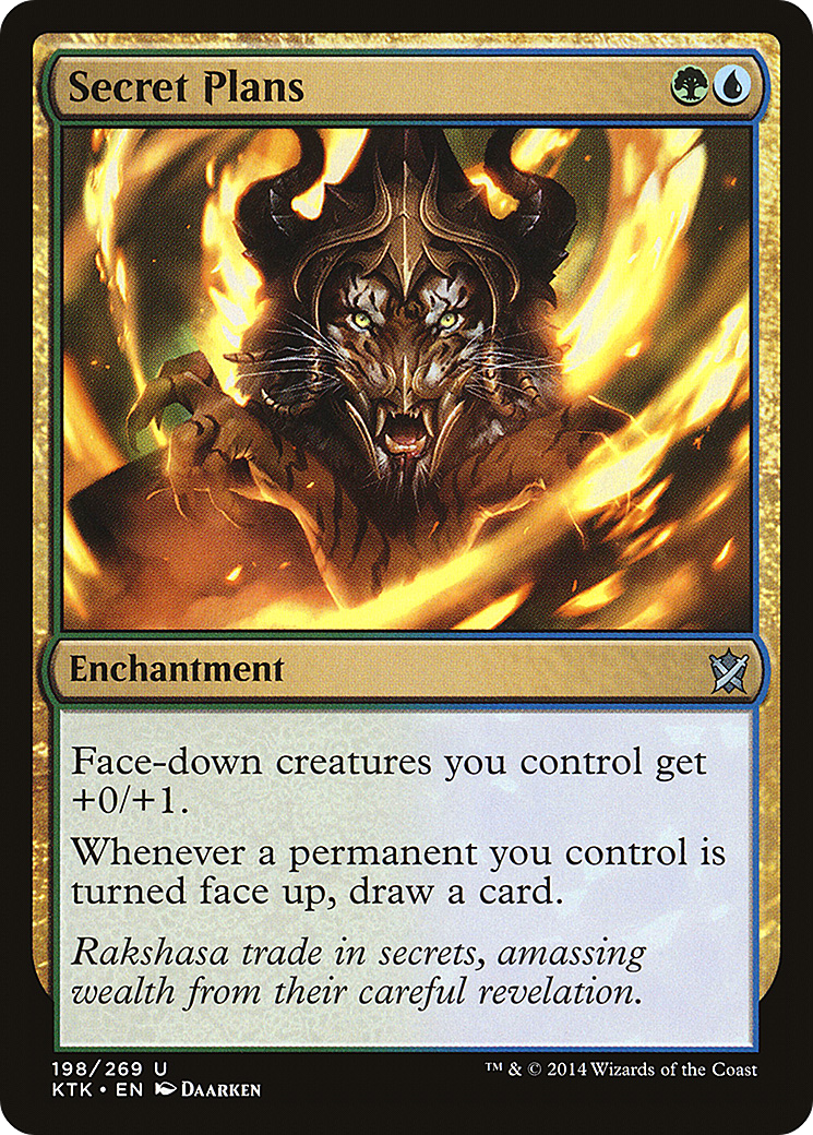 Secret Plans (KTK-198) (Foil)