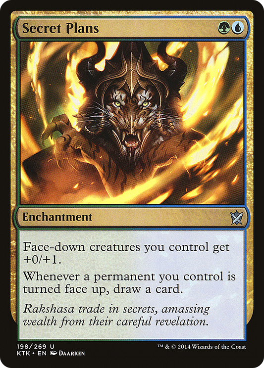 Secret Plans (KTK-198) (Foil)