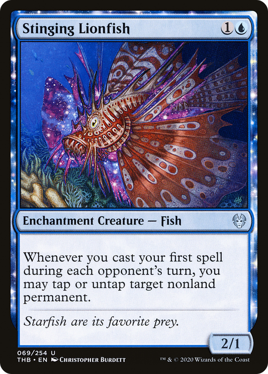 Stinging Lionfish (THB-069) (Foil)