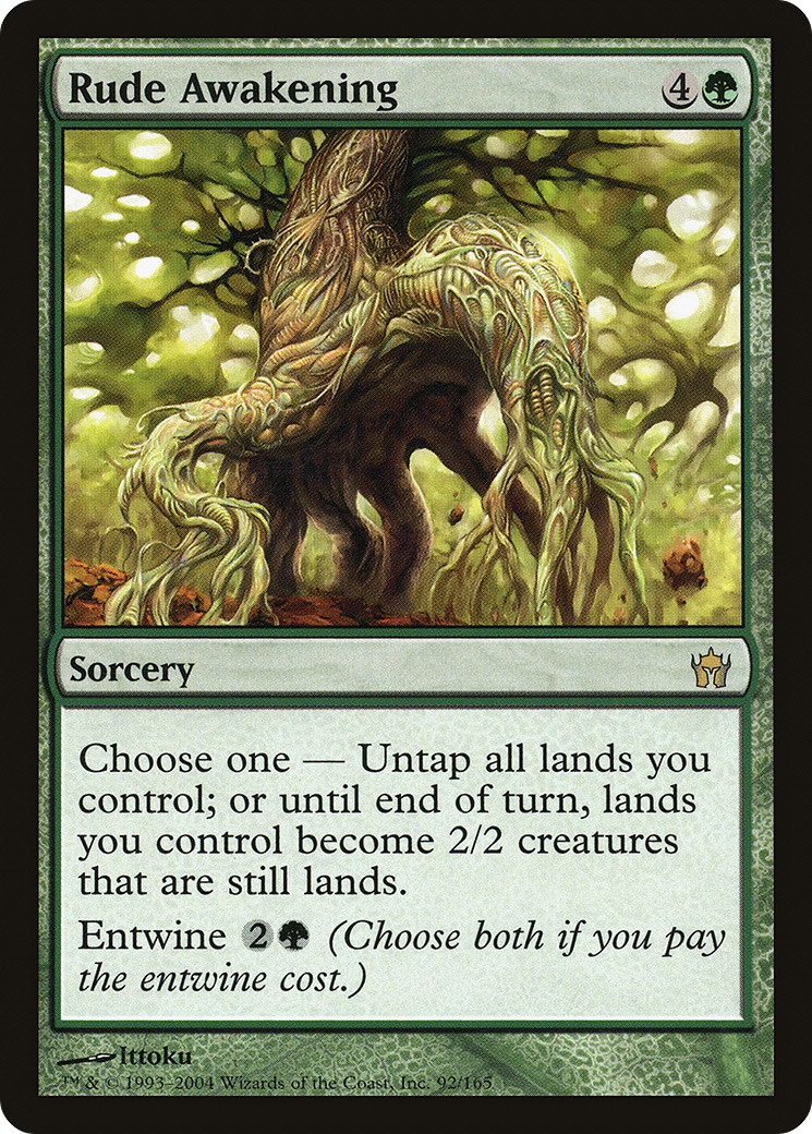 Rude Awakening (5DN-092) (Foil)
