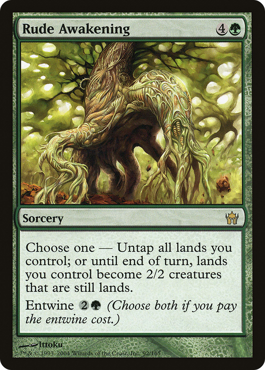 Rude Awakening (5DN-092) (Foil)