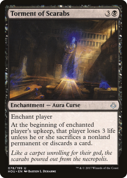 Torment of Scarabs (HOU-078) (Foil)