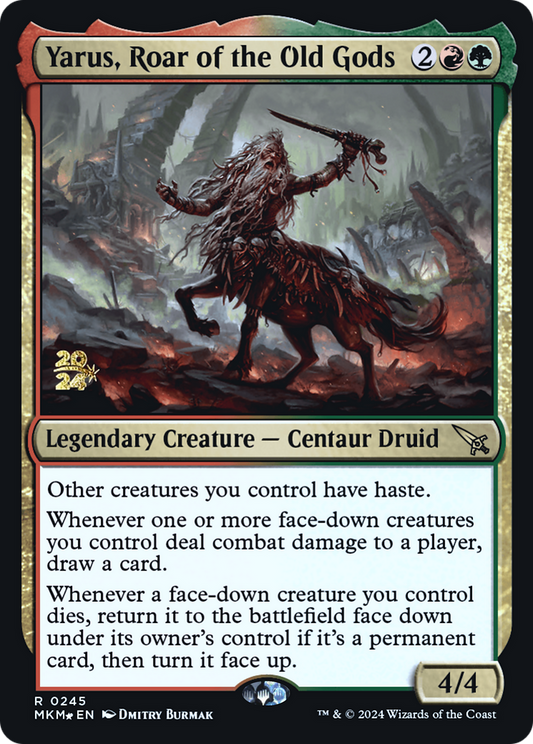 Yarus, Roar of the Old Gods (PRE-245S) (Foil)