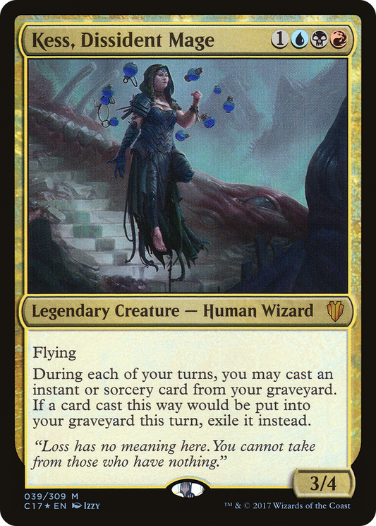 Kess, Dissident Mage (C17-039) (Foil)