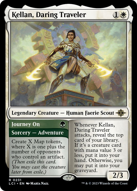 Kellan, Daring Traveler // Journey On (LCI-231) (Foil)
