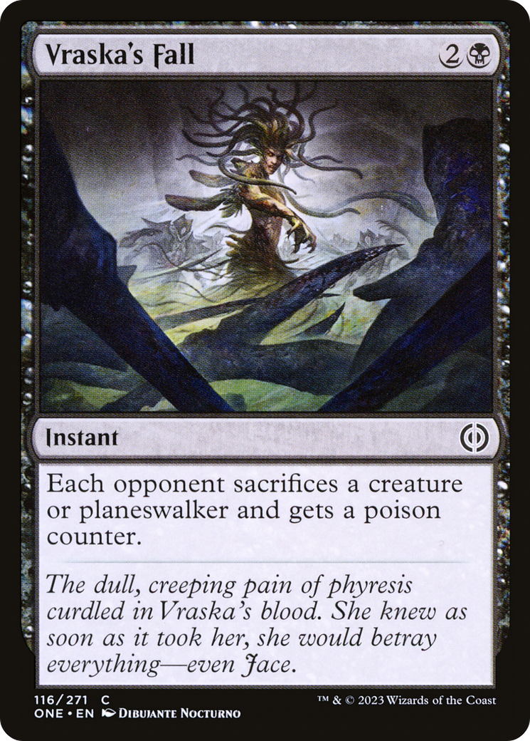 Vraska's Fall (ONE-116) (Foil)