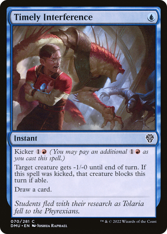 Timely Interference (DMU-070) (Foil)