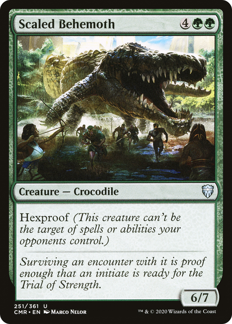 Scaled Behemoth (CMR-251) (Foil)