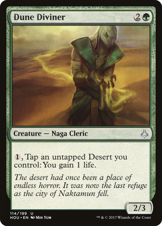 Dune Diviner (HOU-114) (Foil)