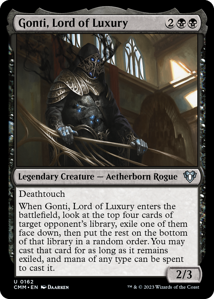 Gonti, Lord of Luxury (CMM-162) (Foil)