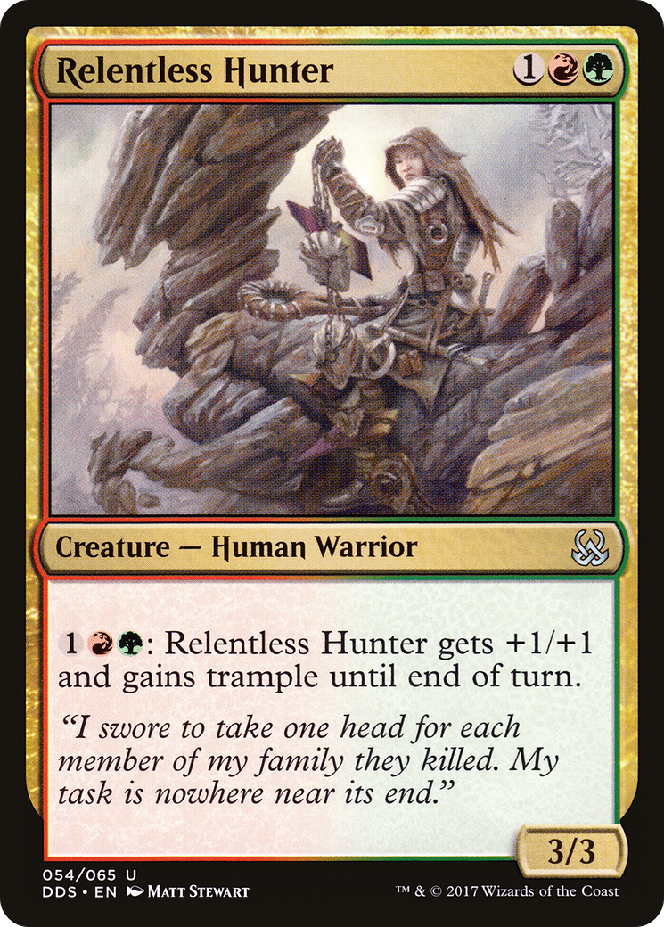 Relentless Hunter (DDS-054)